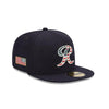 Tacoma Rainiers 59Fifty Navy Flag R Cap