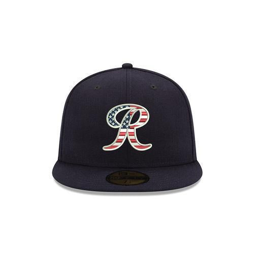 Tacoma Rainiers 59Fifty Navy Flag R Cap