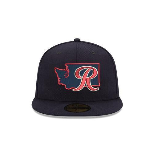 Tacoma Rainiers 59Fifty Navy State Cap
