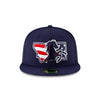 Billings Mustangs New Era 5950 Patriotic Fitted Cap