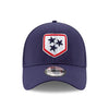 Nashville Sounds New Era 3930 Light Navy Plate Logo Hat