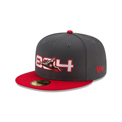 Richmond Flying Squirrels 804 New Era 59Fifty Fitted Hat