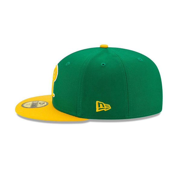Tacoma Rainiers 59Fifty Green and Yellow R Cap