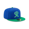 Tacoma Rainiers 59Fifty Blue and Green R Cap