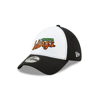 Buffalo Bisons Wings 3930 Black/White Script Cap