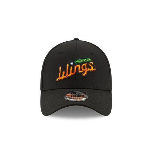 Buffalo Bisons Wings 3930 Black Script Cap