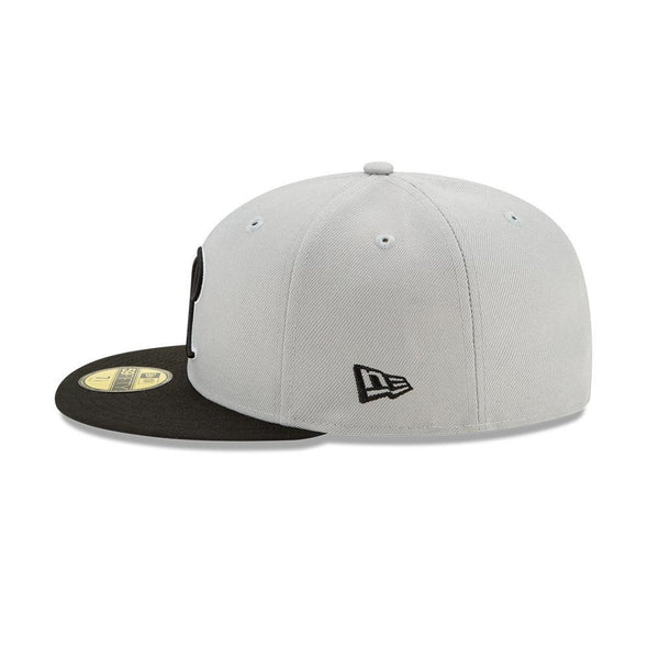 Tacoma Rainiers 59Fifty Gray and Black R Cap