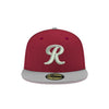 Tacoma Rainiers 59Fifty Crimson & Gray Cap