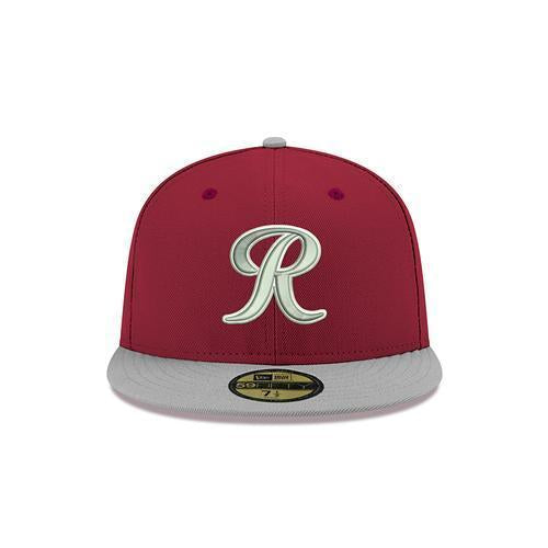 Tacoma Rainiers 59Fifty Crimson & Gray Cap