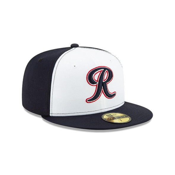 Tacoma Rainiers 59Fifty White Navy R Fitted