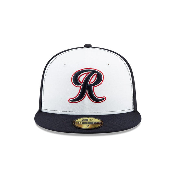 Tacoma Rainiers 59Fifty White Navy R Fitted