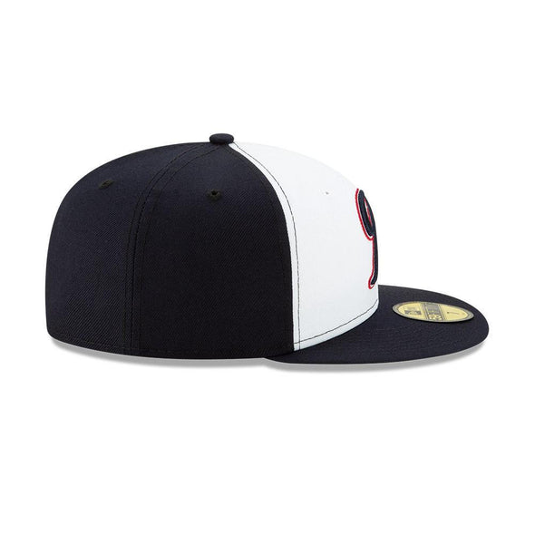 Tacoma Rainiers 59Fifty White Navy R Fitted