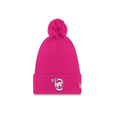 Iowa Cubs Women's Knit Pom, Passion Pink