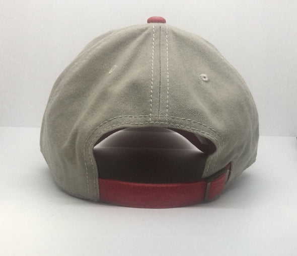 Rochester Red Wings Tan/Red Adjustable Cap