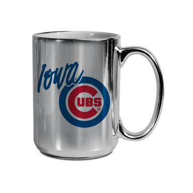 Iowa Cubs Silver Coffee Mug