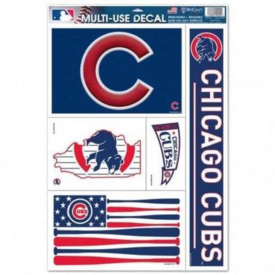 Chicago Cubs Multi Use Decal Pack