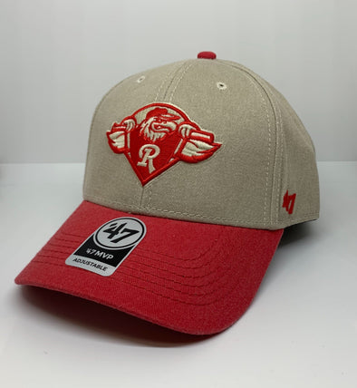 Rochester Red Wings Tan/Red Adjustable Cap