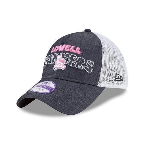 Lowell Spinners New Era Youth Denim Stitcher 9Twenty Cap