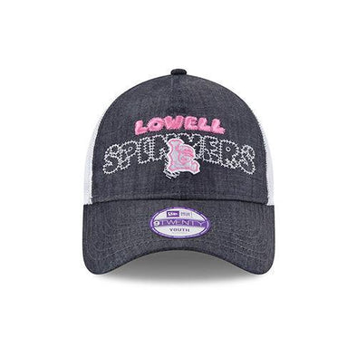 Lowell Spinners New Era Youth Denim Stitcher 9Twenty Cap