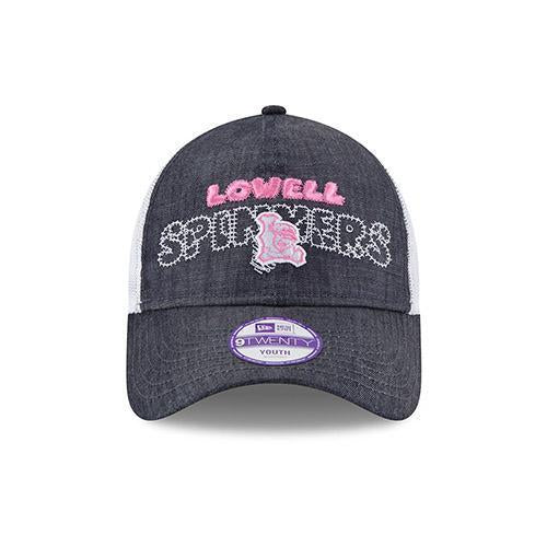 Lowell Spinners New Era Youth Denim Stitcher 9Twenty Cap