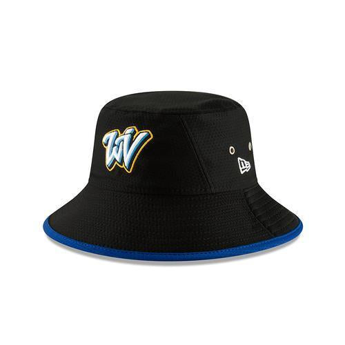West Virginia Black Bears Adult Hex Bucket Hat