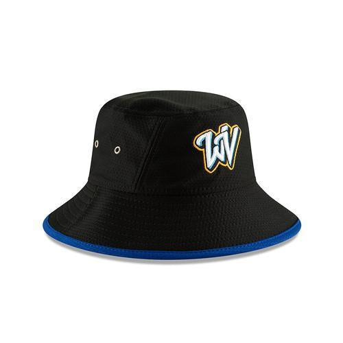 West Virginia Black Bears Adult Hex Bucket Hat