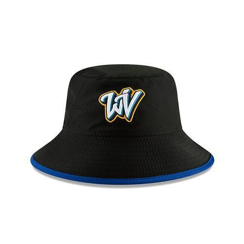 West Virginia Black Bears Adult Hex Bucket Hat