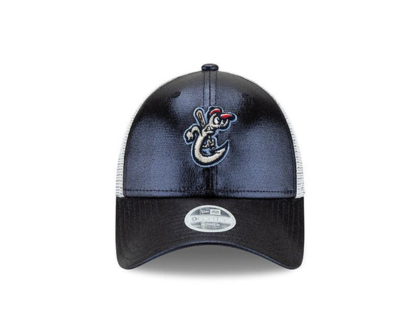 New Era - 9Forty Adjustable - Womens Trucker Chic Cap - Primary Logo - Navy