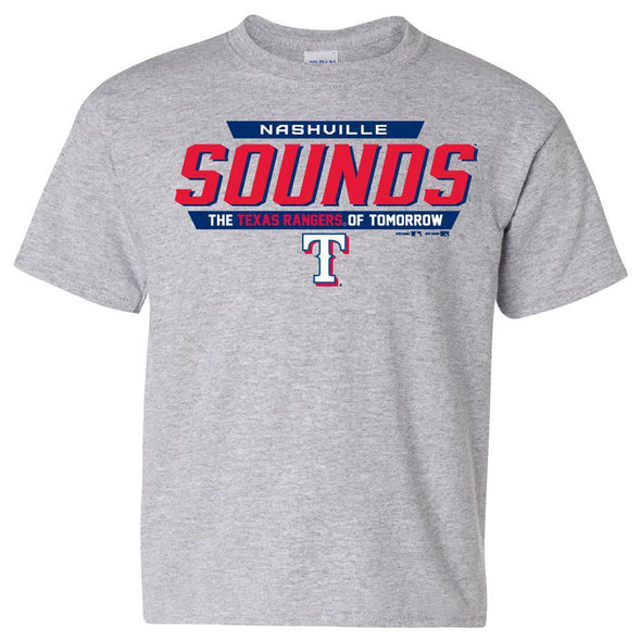 Nashville Sounds Spines Grey Affiliate Tee