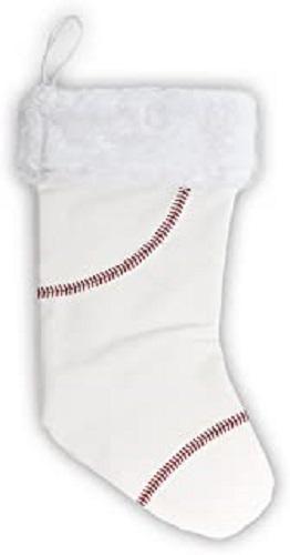 South Bend Cubs Baseball Leather Christmas Stocking