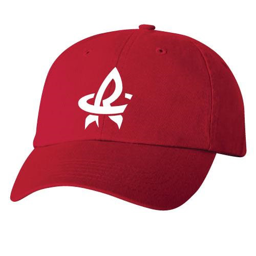 ADULT RED RC LOGO ADJUSTABLE CAP