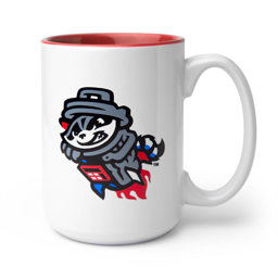 Coffee Mug - El Grande - Red/White Primary