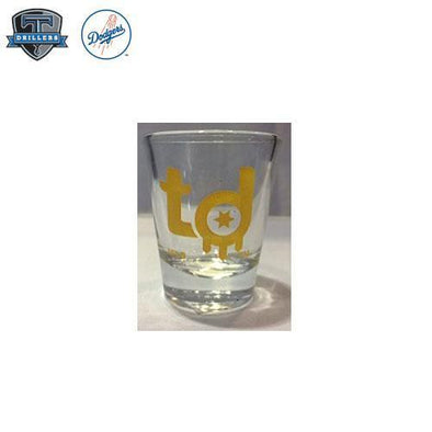 Tulsa Drillers Shot Glass "918" Logo