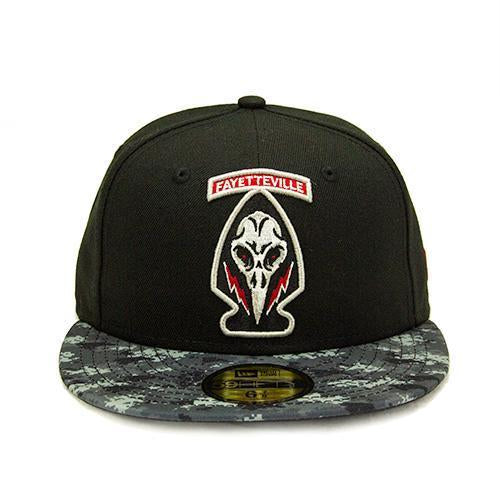 Fayetteville Woodpeckers New Era Black Ops 59Fifty