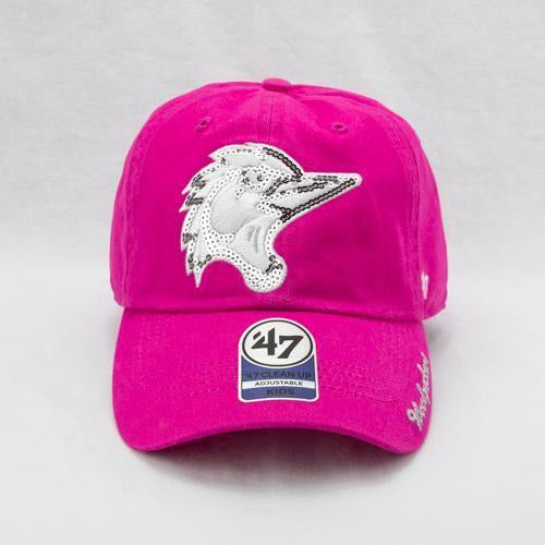 Fayetteville Woodpeckers 47 Brand Youth Girls Sparkle Pink