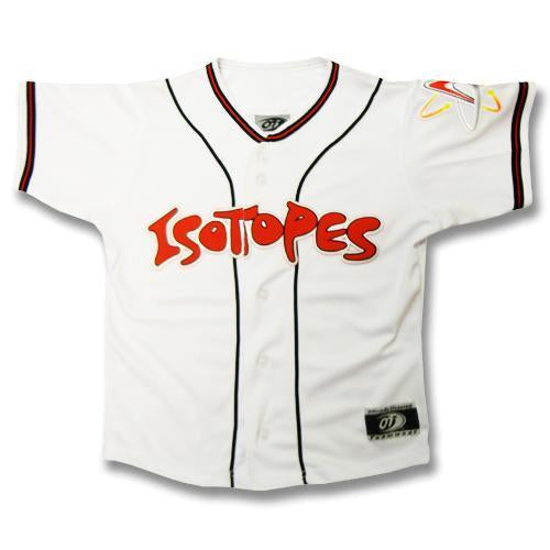 Albuquerque Isotopes Jersey-White Replica