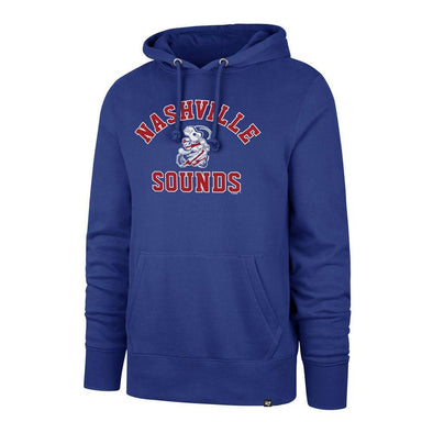 Nashville Sounds '47 Brand Royal Varsity Arch Headline Hoodie