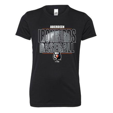 Aberdeen IronBirds Youth ball performance tee