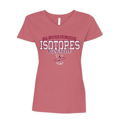 Albuquerque Isotopes Tee-Wmn Trish Mauve