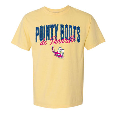 Pointy Boots de Amarillo Butter Frasier Tee