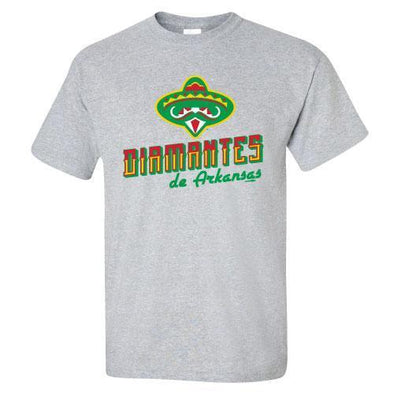 Arkansas Travelers BR Diamantes Gray