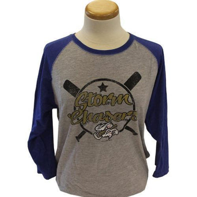 Omaha Storm Chasers Women’s SAAG Vintage BB Raglan