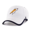 Myrtle Beach Pelicans 47 BRAND WHITE ALTERNATE COMPETE CAP