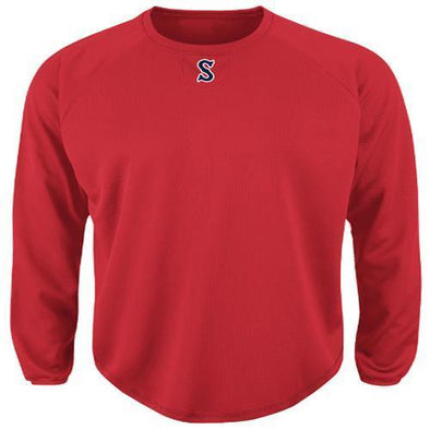 Salem Red Sox Majestic Home Plate Fleece Red