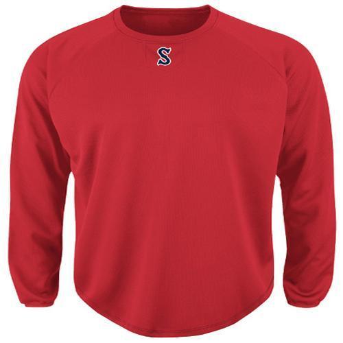 Salem Red Sox Majestic Home Plate Fleece Red