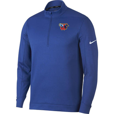 THERMA QUARTER ZIP-ROYAL