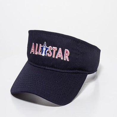 Biloxi Shuckers Visor-All Star Wordmark Navy