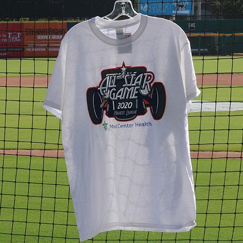 Bowling Green Hot Rods 2020 All-Star Tee - White