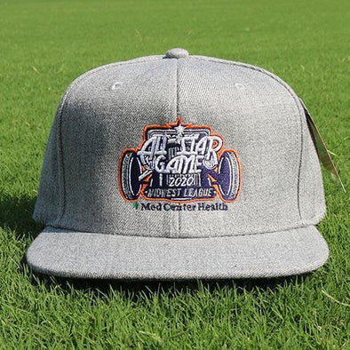 Bowling Green Hot Rods All-Star Game Adjustable - Grey