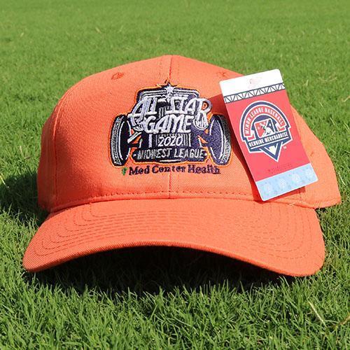 Bowling Green Hot Rods All-Star Game Adjustable Hat - Orange